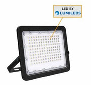 Trade Shop - Faro Led 100w Faretto Ultra Slim Esterno Nero Ip65 Luce 6500k 4000k 3000k Fs100w-n -