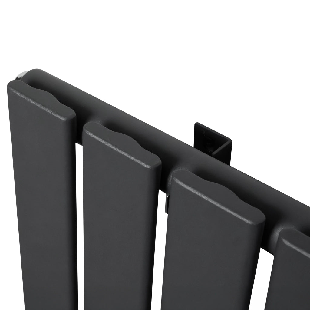 Radiatore Verticale Design Piatto Colonna Singola Antracite 1600x280 mm