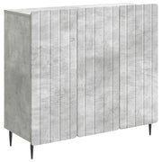 Credenza Grigio Cemento 89 x 34,5 x 82 cm Legno ingegnerizzato 894418