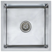 Lavello da cucina fatto a mano con filtro 44 ​​x 44 cm acciaio inox 02_0002362