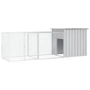 Gabbia per polli 300 x 91 x 100 cm acciaio zincato grigio 02_0041657