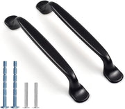 Set di supporti per mobili in alluminio - 12 pezzi - 128 mm