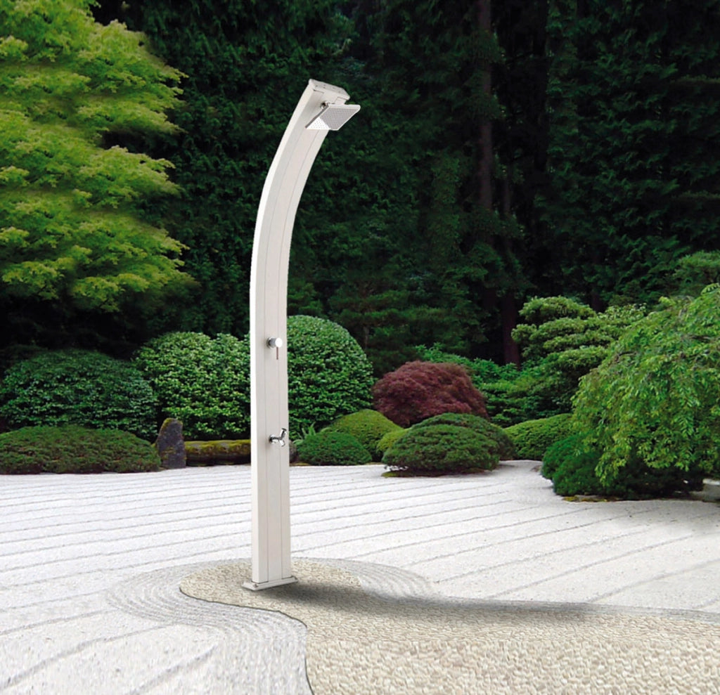 Doccia da Esterno Giardino Miscelatore e Lavapiedi Arkema Spring Viola