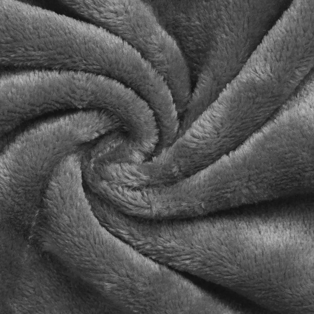 Felpa coperta Grigio scuro M Pile e Flanella CFW3197831