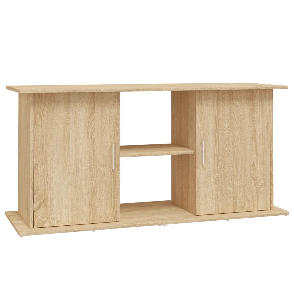 Supporto per acquario in rovere Sonoma 121x41x58 cm in legno ingegnerizzato 833618