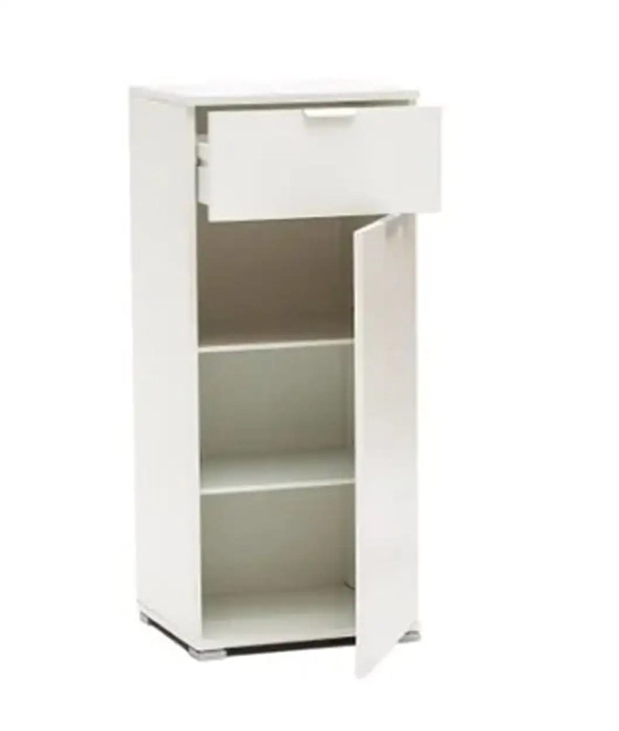 Base un'anta più cassetto bianco già montato L45 H103 P38