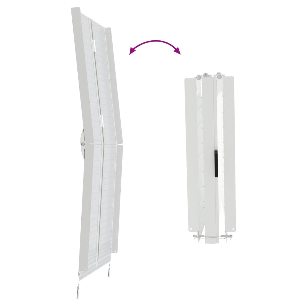 Rampa per sedia a rotelle 270 kg Argento 270 kg Alluminio 42021097