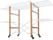 Vasca per asciugatura - Legno - 1 pezzo - Noce - 105x80x174 cm