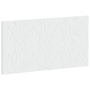 Testiera da Muro DELFT Bianco Legno ingegnerizzato 897195