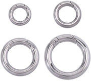 Veicoli a 4 ruote con chiusura a raccordo 4 pezzi - O-ring 12/16/20/24 mm - Acciaio inossidabile - Chiusure a click - Costruzione robusta - Chiusure per gioielli