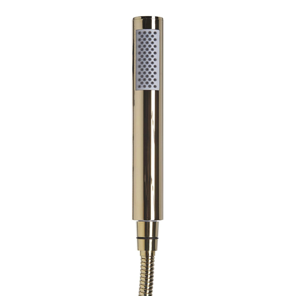Miscelatore Vasca dorato cromato Freestanding in stile moderno
