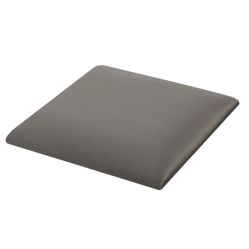 Set di 4 cuscini da parete in velluto 30 x 30 cm grigio scuro 03_0010647