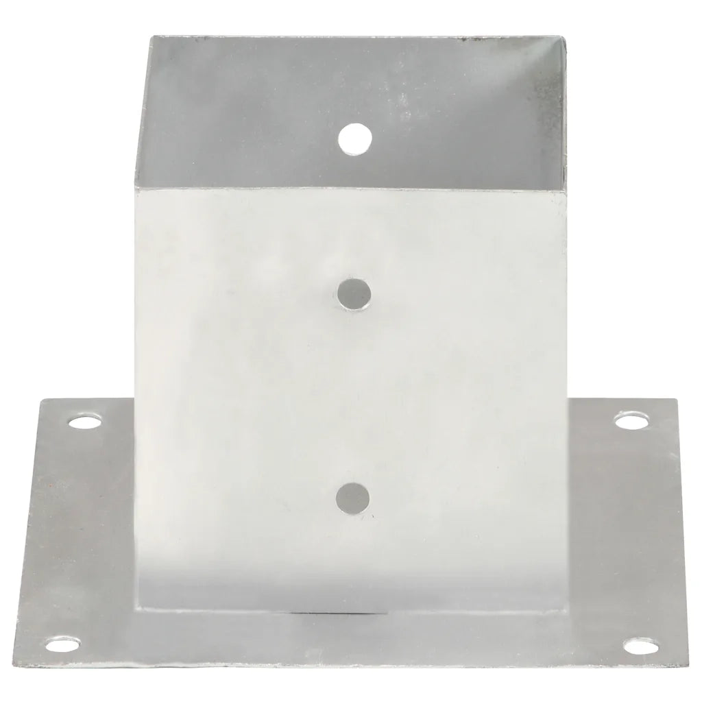 Ancoraggi Pali 4 pz in Metallo Zincato 141 mm 145452