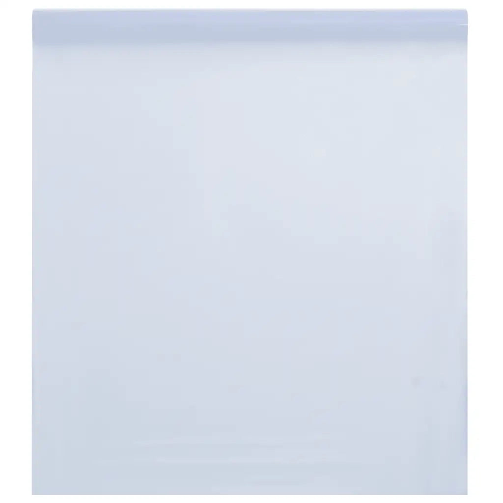 Pellicola Statica Smerigliata Bianco 90x2000 cm PVC 155828