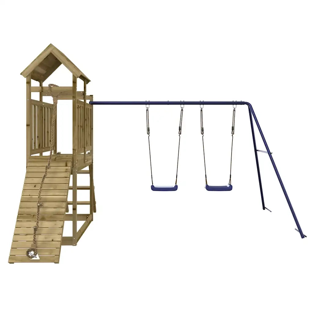 Set da Gioco da Esterno in Legno di Pino Impregnato 3155875