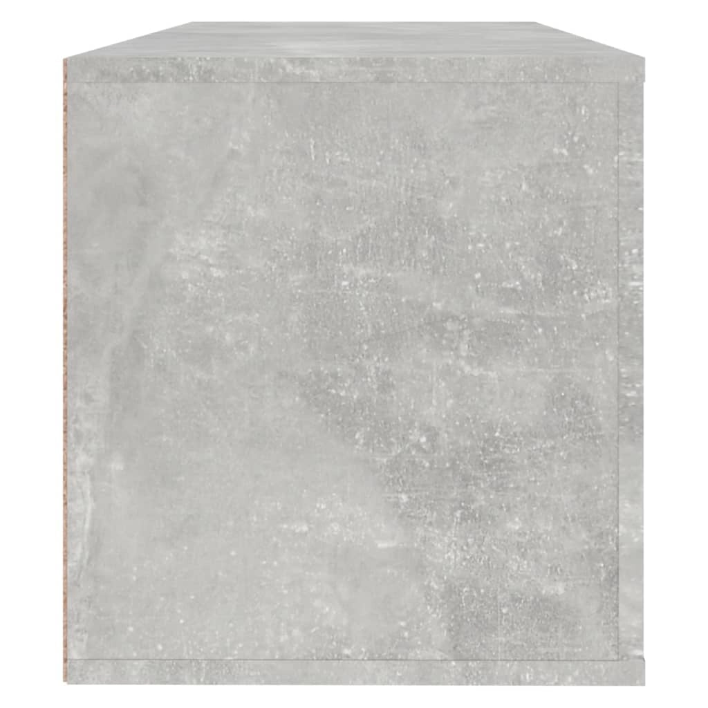 Scarpiera mobiletto portascarpe mobiletto da parete per ingresso/corridoio/soggiorno 100 x 35 x 38 cm grigio 02_0021918