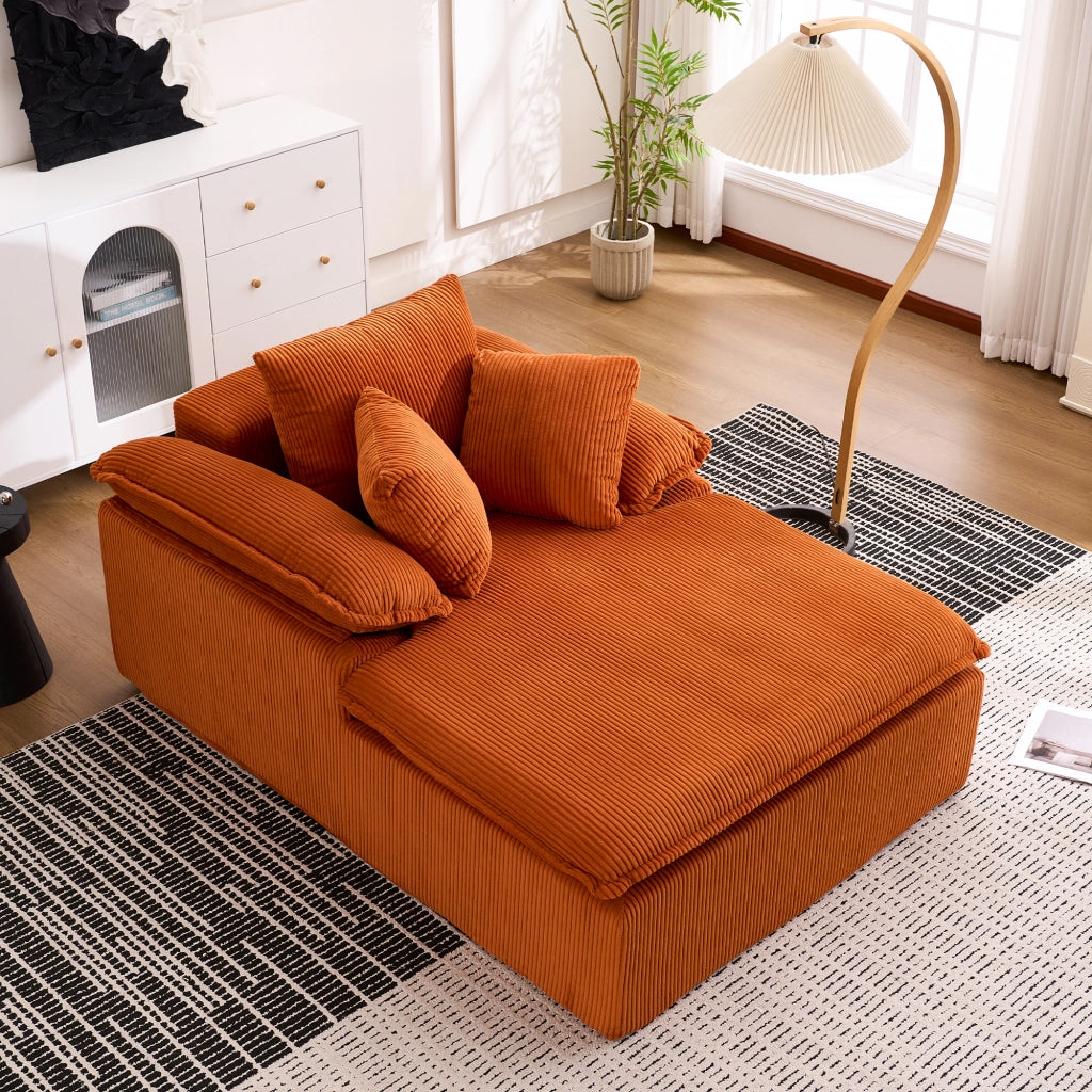 Divano Reclinabile ¨C MINIMAL ¨C Tessuto, Braccioli Larghi, Senza Installazione