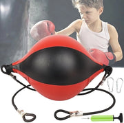 Borsa di Training Veloce a Sacco, Palla di Speed per Allenamento, Ideale per MMA e Boxe, Completa con Palla di Pugilato a Doppio Fine e Set di Palla di Speed per Adulti