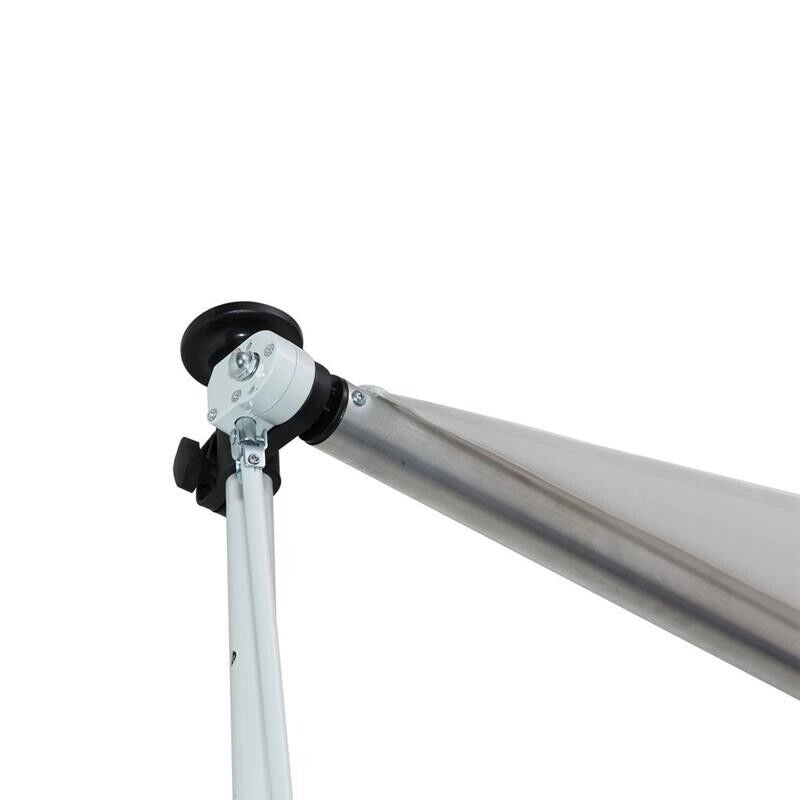 TENDA DA SOLE A CADUTA CON RULLO E MANOVELLA 200 × 150 CM COLORE BIANCO