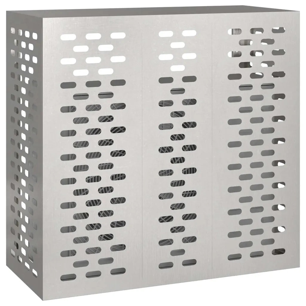 Copertura per condizionatore d'aria Argento 110 x 50 x 105 cm
