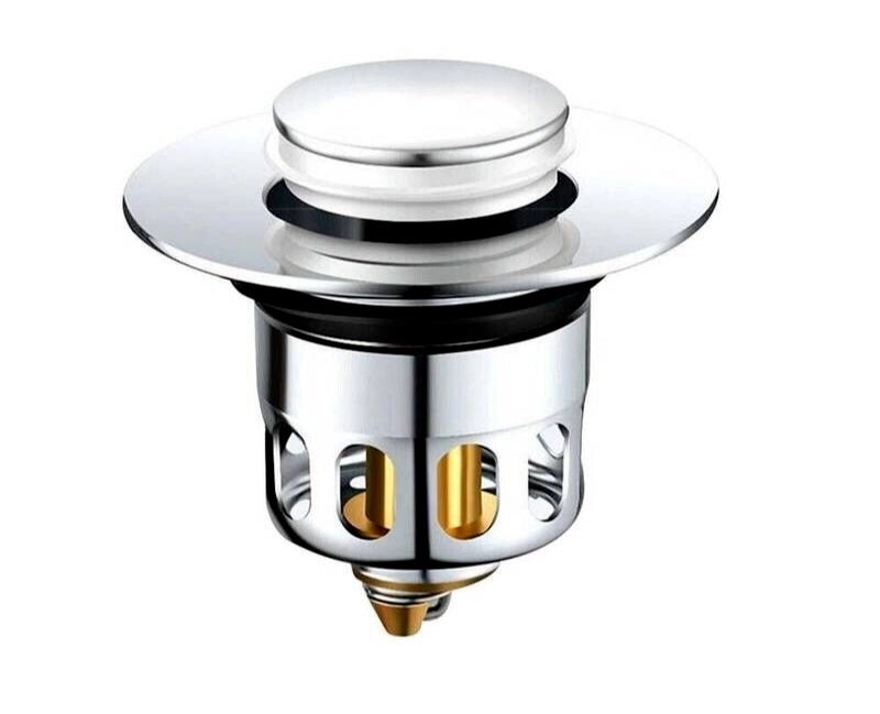Tappo per Lavello a Pressione Piletta in Acciaio Inox