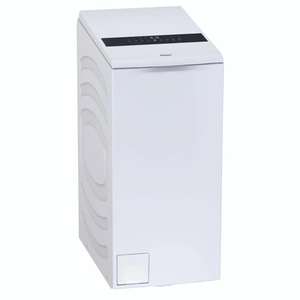 Haier T Series 9, Lavatrice Carica dall'alto 9 KG, Classe A, 1300 giri, Bianco, Inverter, Vapore, Wi-Fi, HW90-BPD13386U-S