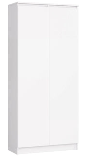 Libreria AKORD R80 Bianco 80 cm 2 ante 80x35x180 cm