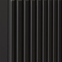 Armadietto Pensile NEWPORT con Anta e Ripiano 30x60x40 cm - Nero [en.casa]