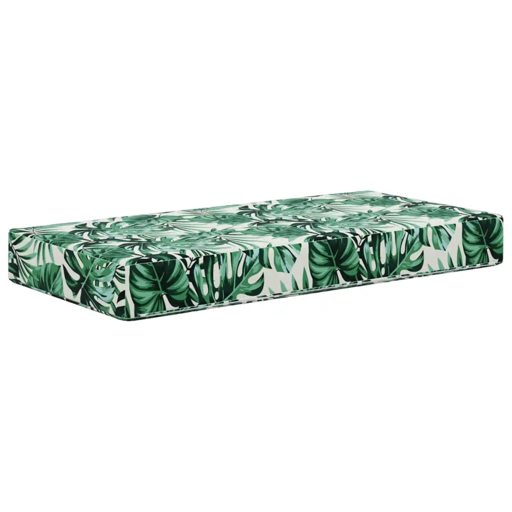 Cuscino da Sedia Esterno Fogli tropicali 80 x 40 x 8 cm