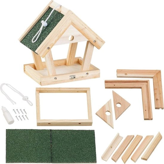 Casa Nutrimento - Nutrimento - Cibo per Scoiattoli - Resistente alle Intemperie - Con Sistema di Ventilazione Innovativo