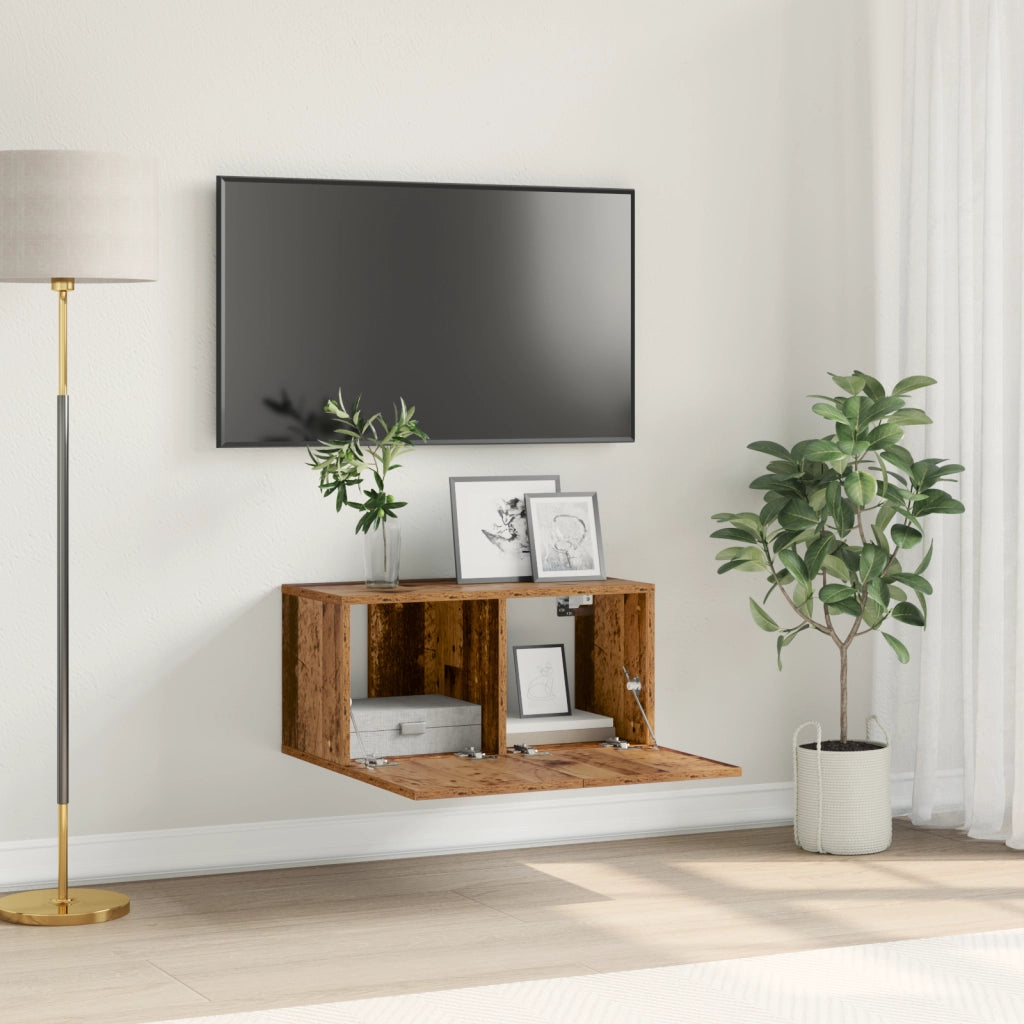 Mobile TV Legno Invecchiato Truciolare Medio Mobile TV