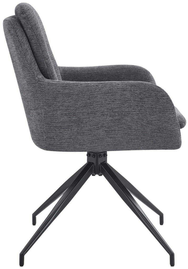 Set di 2 sedie da pranzo in tessuto Pickett 5