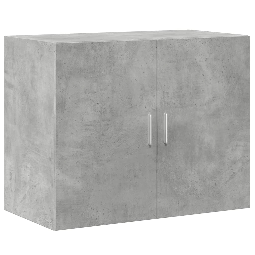 Credenza buffet cassettiera mobile contenitore organizer cucina soggiorno soggiorno alto 80 x 42,5 x 249 cm derivati ​​del legno grigio 02_0034724