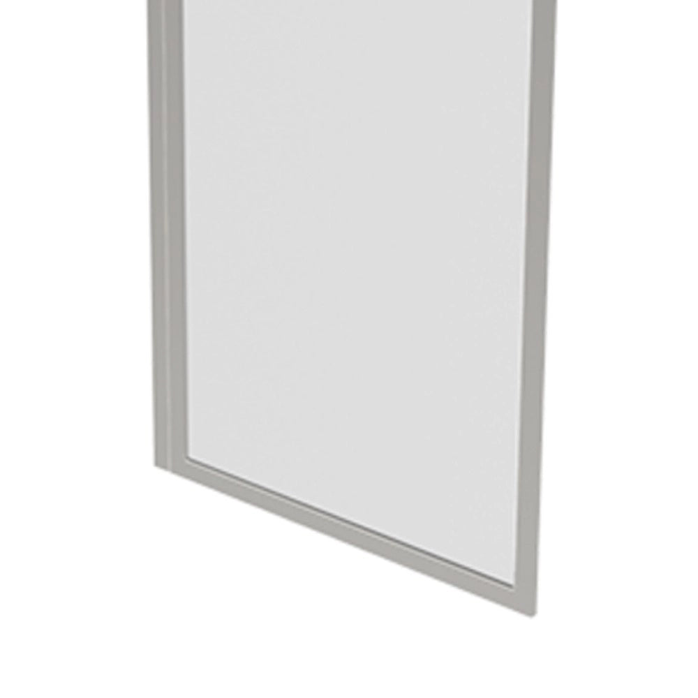 Parete vasca oasi cm.68x140 in cristallo da 3mm