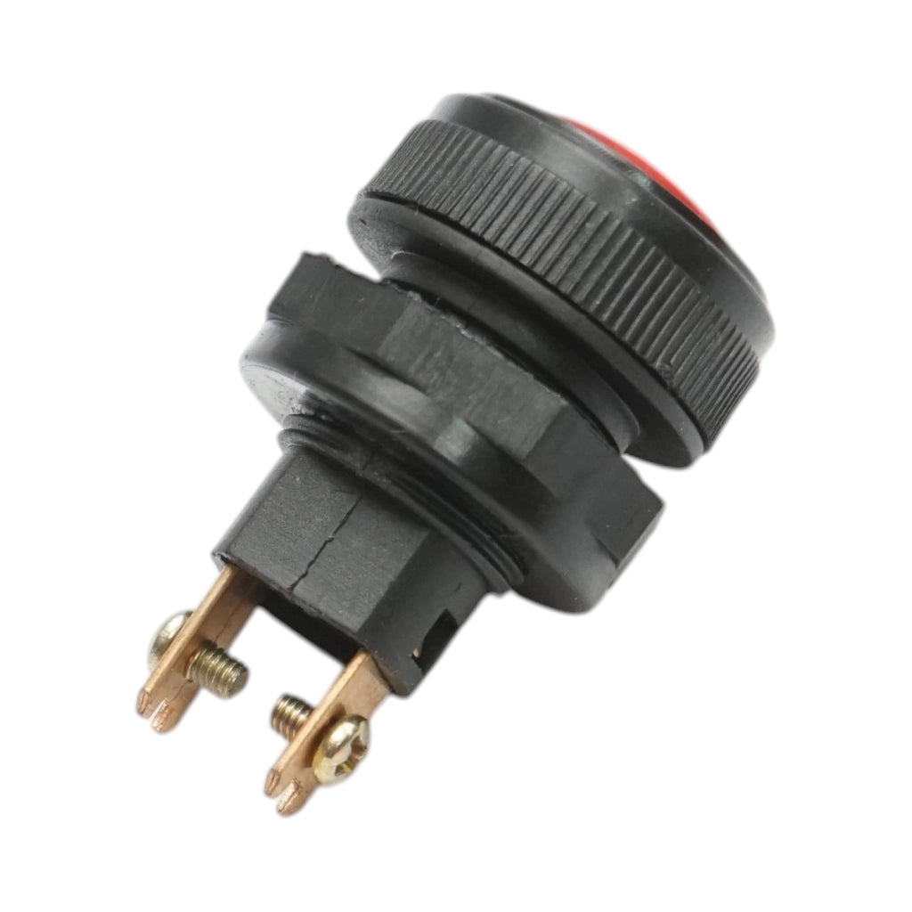 Spia luminosa rossa 12V/10A–24V/5A con 2 pin universale