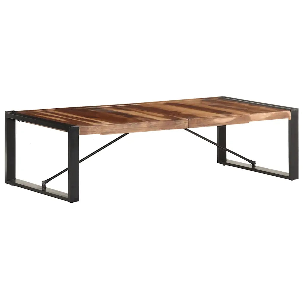 Tavolino da salotto | Tavolino da caff¨¨ | Tavolino da Soggiorno 140x70x40 cm in Legno Massello