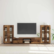 Set mobile TV FLORIN 3 pcs Legno vecchio Legno multistrato