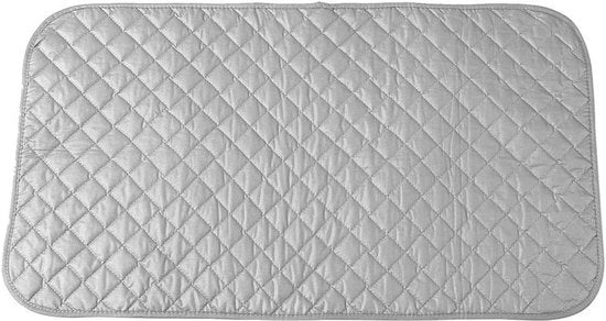 Striaccioplano pieghevole per tavolo da cucina, resistente al calore con bordo di cotone spesso - leggero e portatile