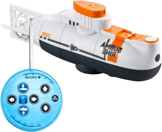 Mini imbarcazione da sommersiò con telecomando 6 canali imbarcazione da sommersiò subacquea - Giocattolo elettrico modello per bambini