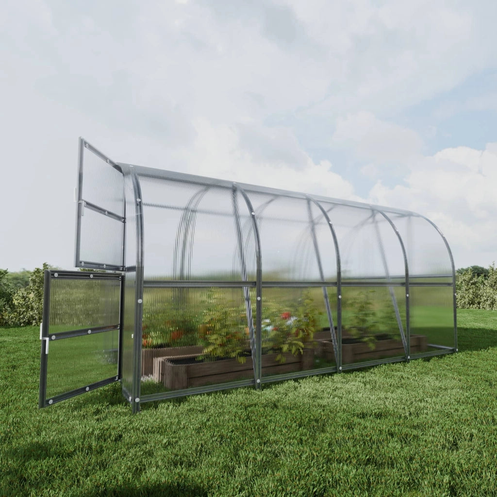 Serra da giardino KLASIKA BALTIC LT 3 x 4 m (12 m²), 4 mm con rivestimento in policarbonato