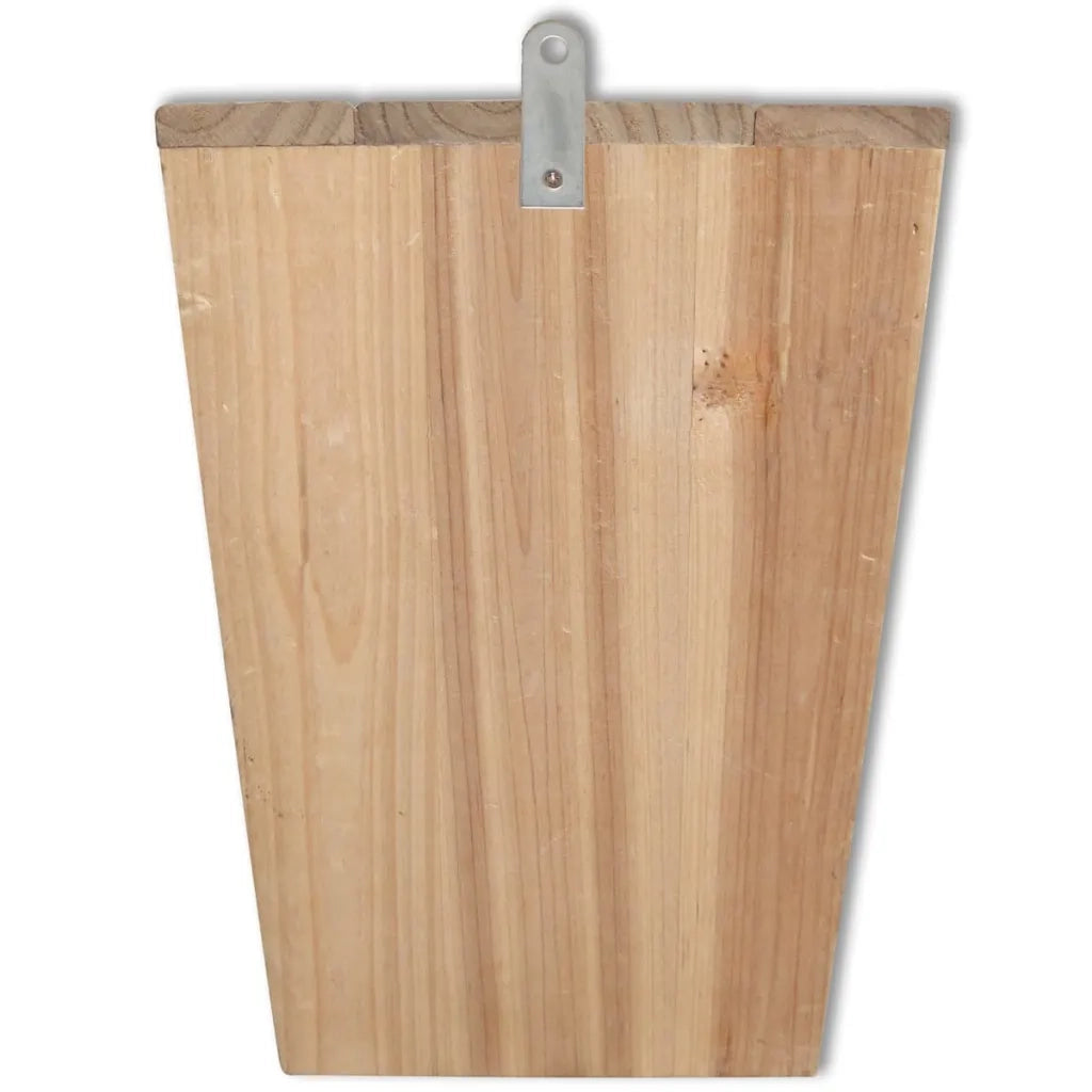 Casetta Nido per Pipistrelli 2 pz 22 x 12 x 34 cm CFW9926865