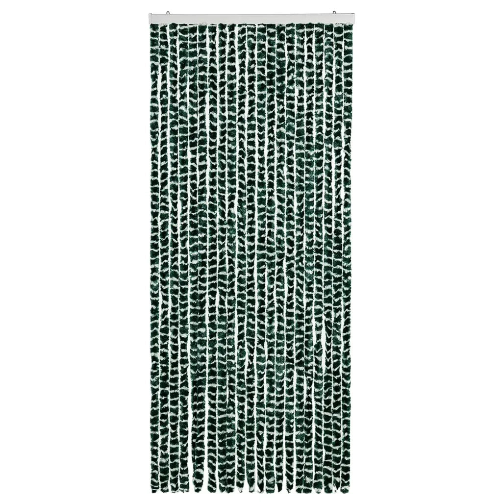 Zanzariera Verde e Bianco 90x220 cm Ciniglia CFW4642461
