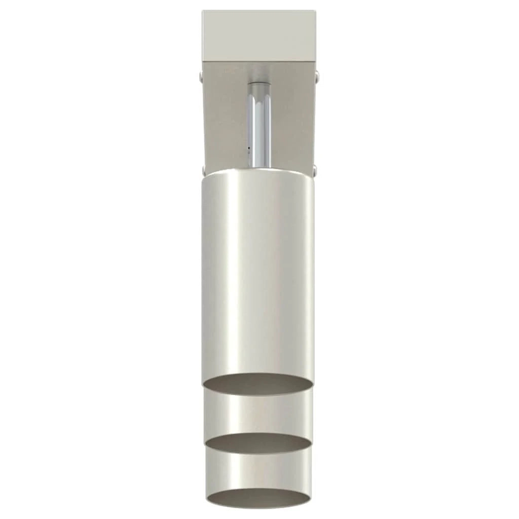 Faretto da soffitto orientabile moderno 38 x 5,5 x 16,5 cm in metallo nichelato 02_0058307
