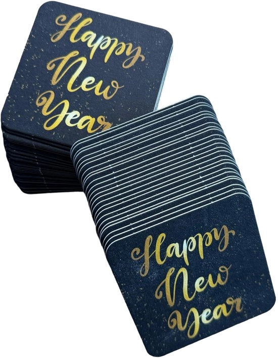 Decorazione di Tavolo per Festa, 50 pezzi, Quadrata 10 cm di Diametro, Fatto in Germania, Decorazione Fissa e Assorbente.