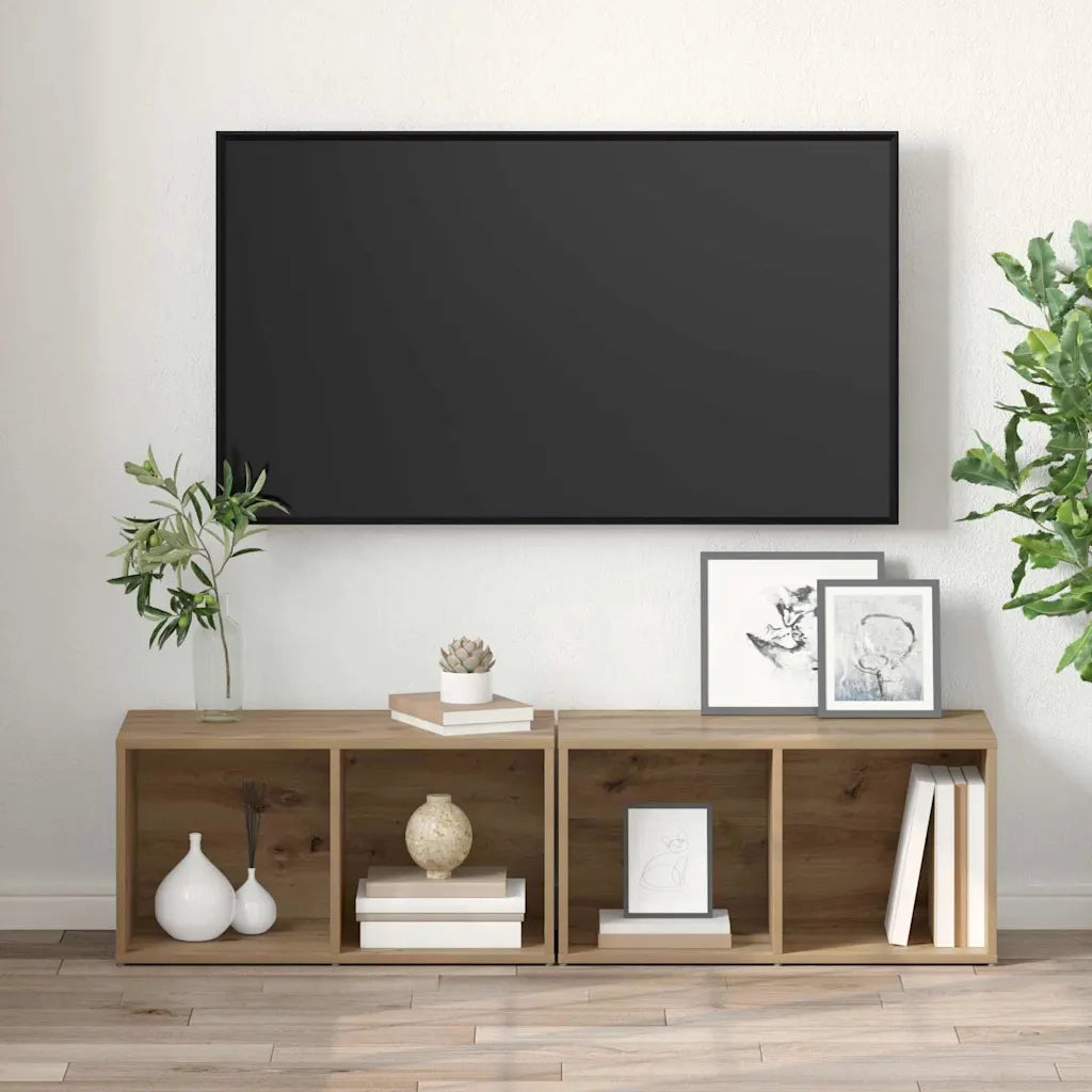 Set mobile TV 2 pcs Rovere artigianale 37 x 35 x 72 cm 3393521