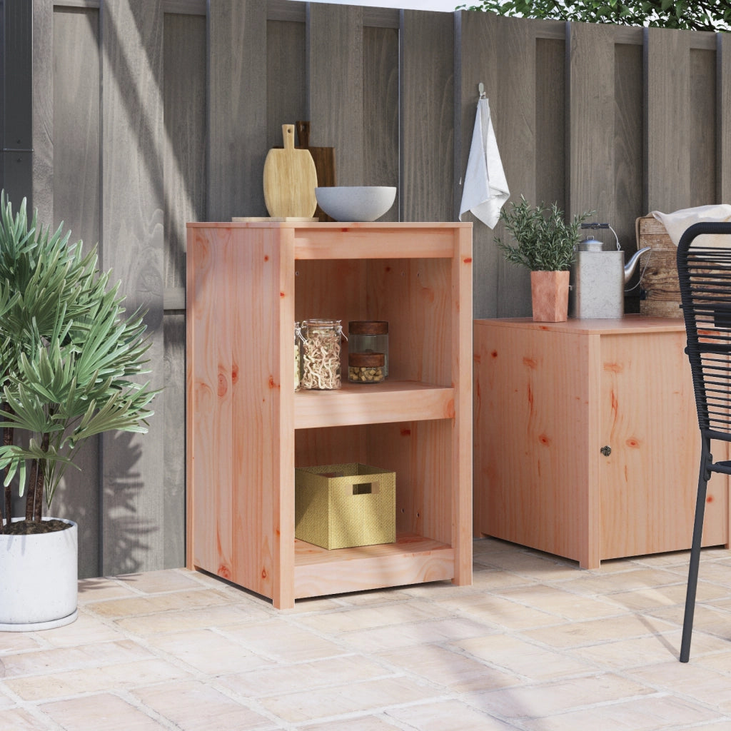 Armadio da Cucina Outdoor 55x55x92 cm Legno Massello di Douglas