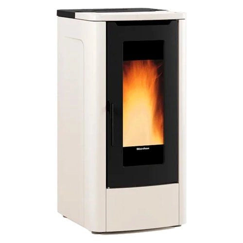 Stufa pellet extraflame 1295701 teorema ad avorio