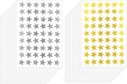 2160 Stuks Ster Beloningsstickers, Goud & Zilver, Per Kinderen Scuola Casa Ufficio - Stickere per Incentivo in Bulk