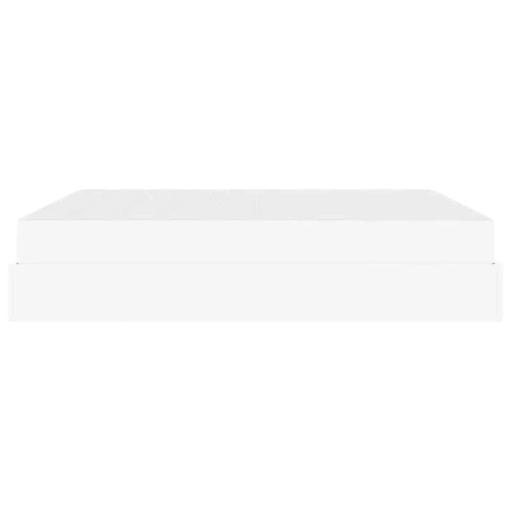 Struttura letto con materasso Altro 2 pcs Bianco PVC 3399438