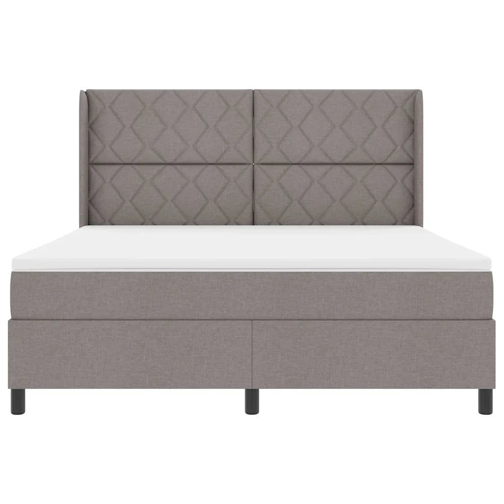 Letto a Sorgente LED con materasso Talpa 180 x 200 cm Tessuto 3343585